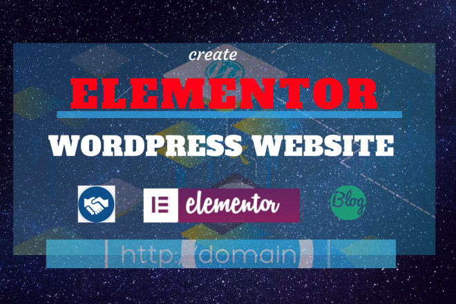 I will build wordpress website design using elementor pro in a day