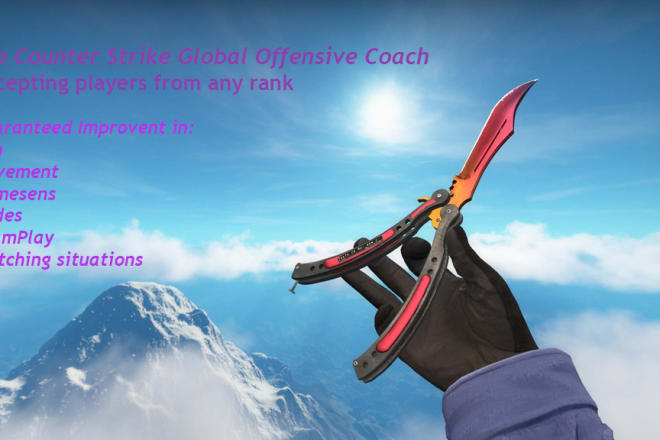I will coach you on counter strike global offensive