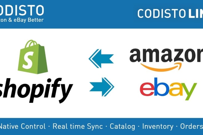 I will colleghero il tuo negozio shopify con ebay e amazon