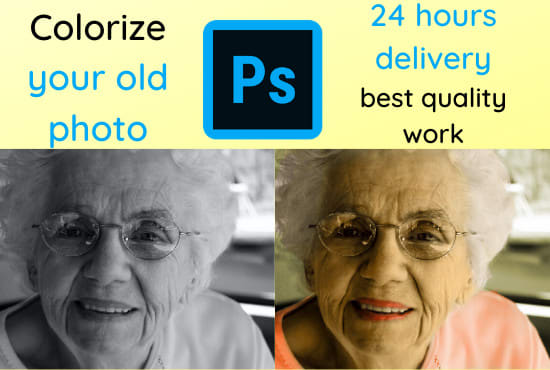 I will colorize your black and white photo, restore photo