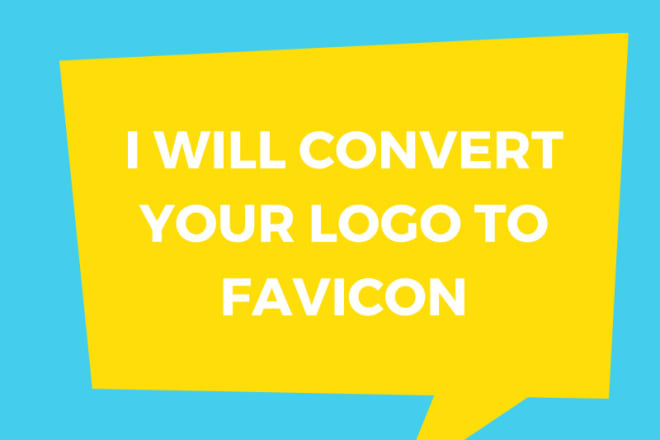 I will convert your logo to favicon