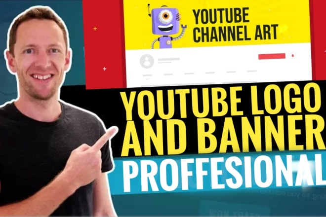 I will create a youtube channel logo and cover photo with SEO