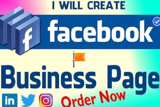 I will create and optimize your facebook business page
