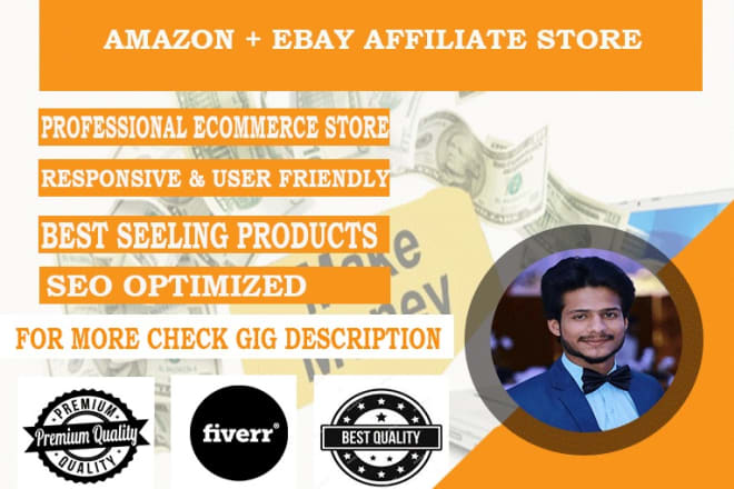 I will create autopilot amazon affiliate store for passive income