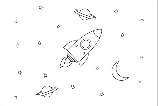 I will create coloring pages for children and adults