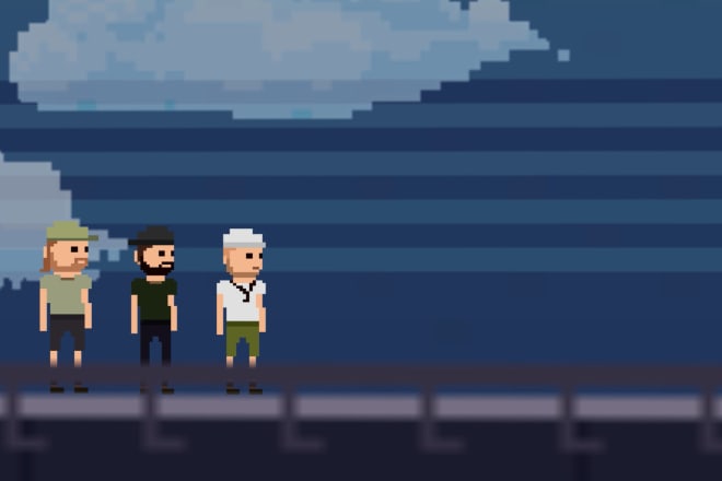 I will create pixel art animation for your music videos