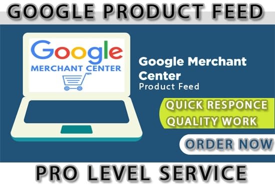 I will create shopping ads and feeds for google merchant center