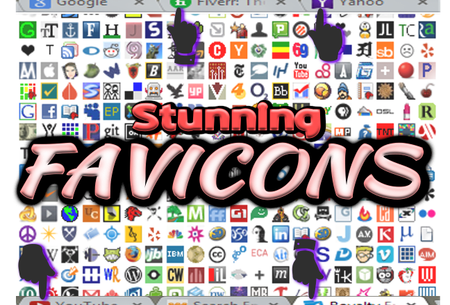 I will create unique favicon for your websites