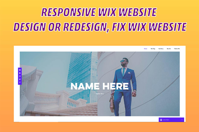 I will create wix website, wix website design, fix or redesign wix website