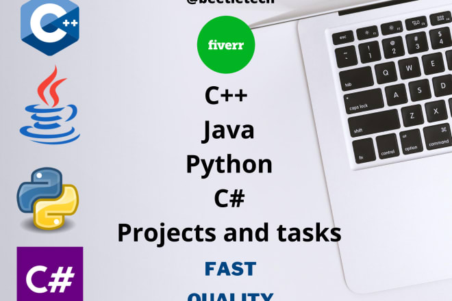 I will debug and develop c cpp java python programming projects