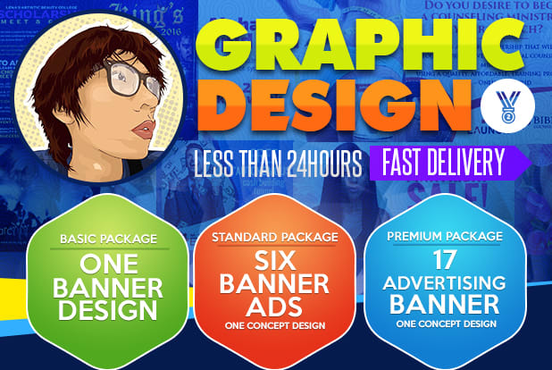 I will design an excellent web banner, header, ads, cover