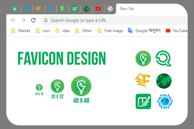 I will design favicon and apps icon