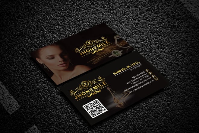 I will design luxury and professional business card for you