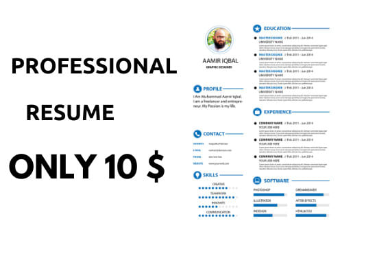 I will design professional cv writing or ats cv