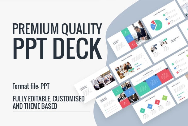 I will design professional premium slide for your ppt