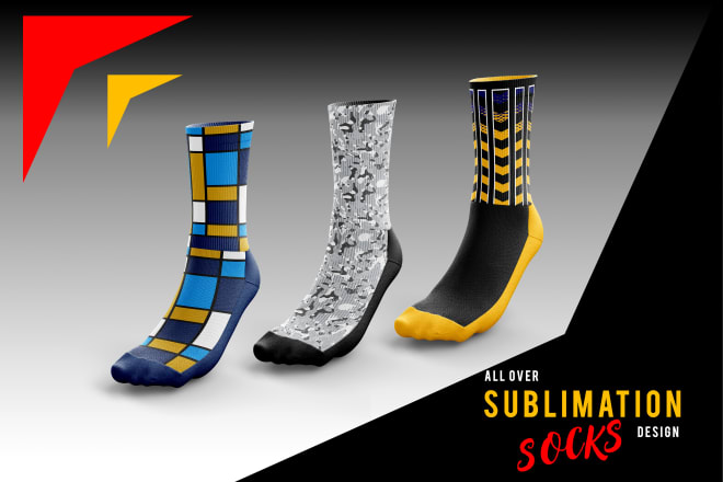 I will design unique socks pattern for you