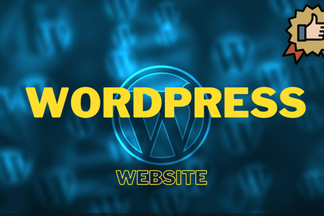 I will develop a professional wordpress website design