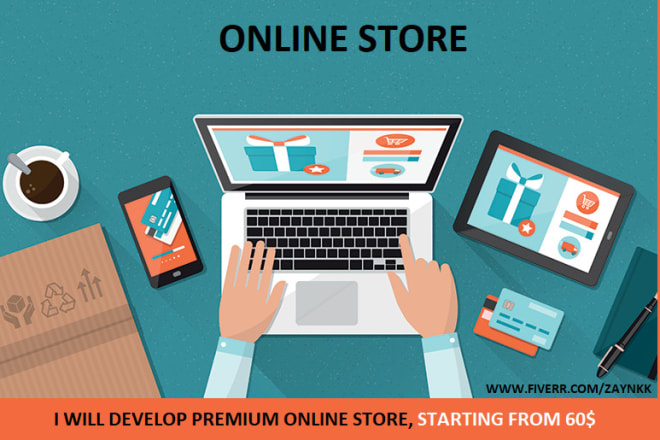 I will develop an online store for your business