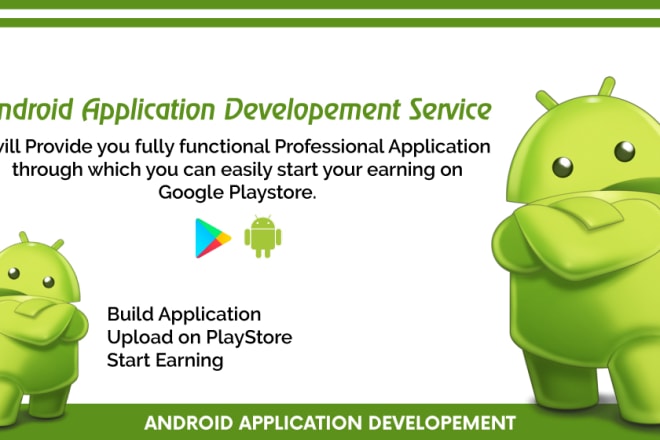 I will develop any android app for your play store account