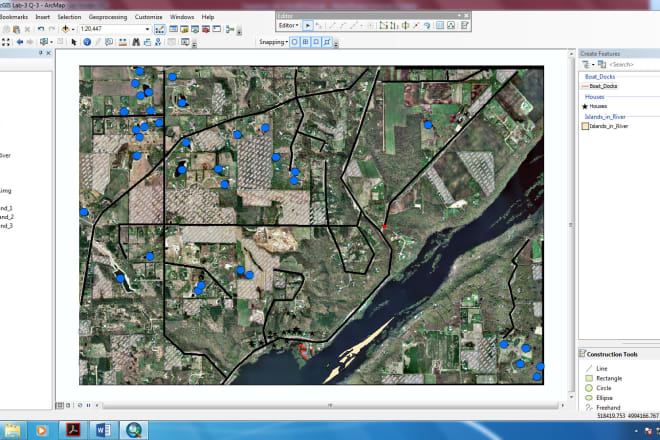 I will develop distinct, technical, professional and analytical gis maps