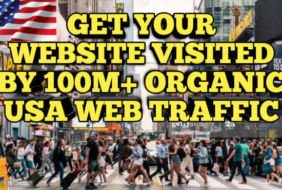I will do 100m real usa traffic for shopify,affiliate and MLM promotion