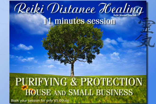 I will do a purifying and protection for house or small business