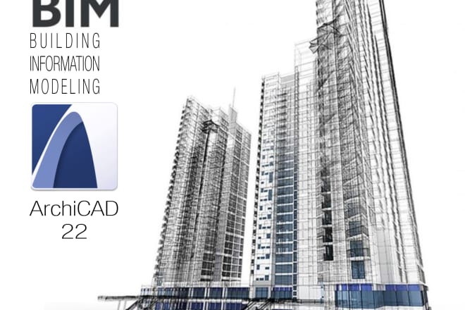 I will do bim archicad drafting