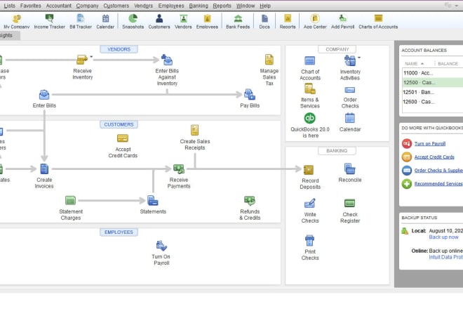 I will do bookkeeping, quickbooks online, quickbooks desktop