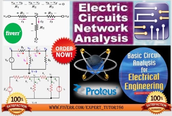 I will do circuit analysis of electrical and electronics