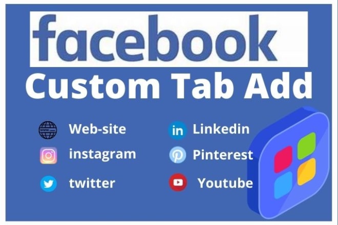 I will do custom tab add for facebook business or fan page