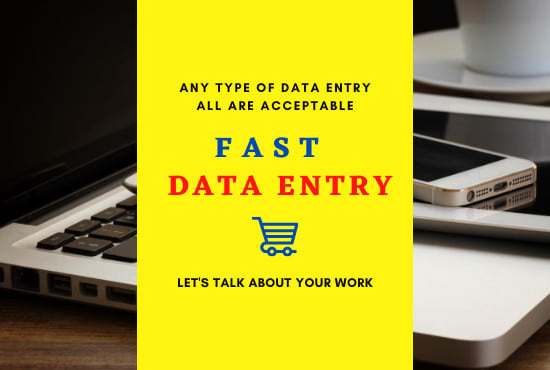 I will do fastest data entry jobs, fastest typing jobs