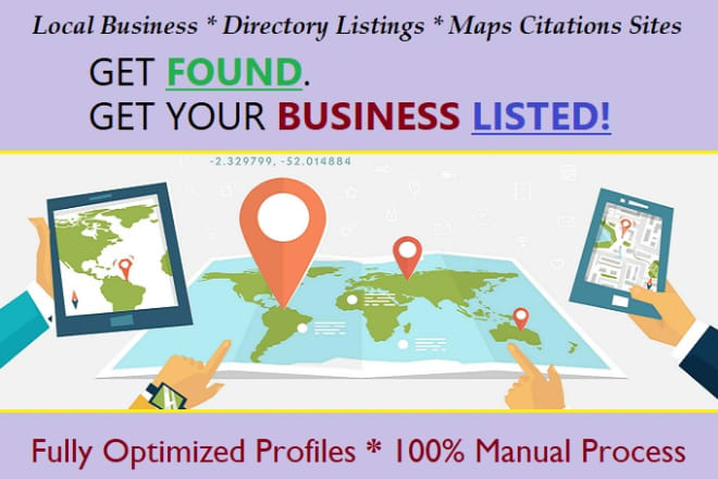 I will do local citations seo or business listing submission