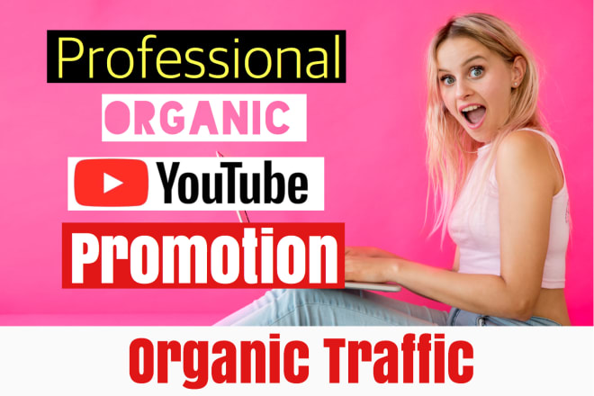 I will do organic youtube marketing for video ranking