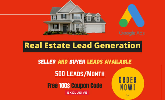 I will do real estate leads generation with google ads