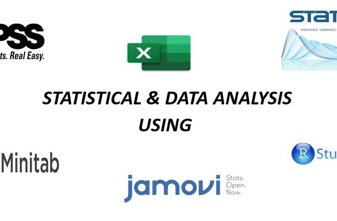 I will do statistical and data analysis