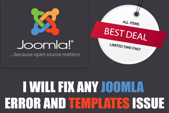 I will fix any joomla module, plugins and templates issue