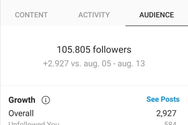 I will give a shoutout promotion on my 105k instagram page