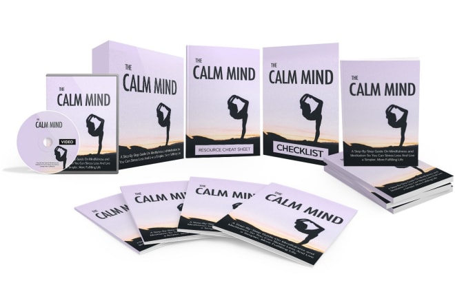 I will give the calm mind premium plr ebook video course