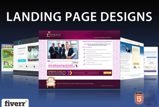 I will give you HTML landing page or squeeze page templates