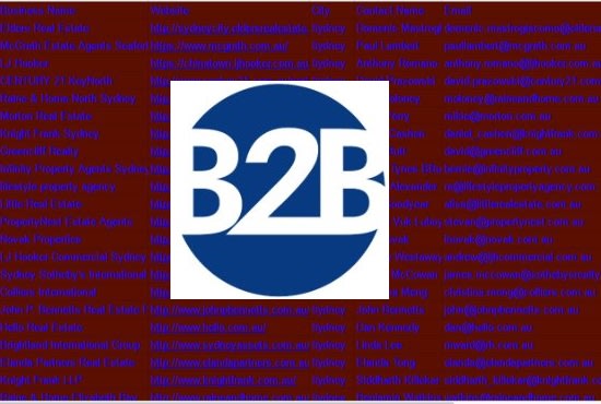 I will lead generation for b2b collection