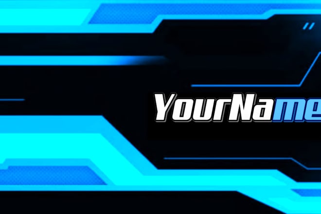 I will make an abstract banner or header for your twitter