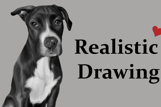 I will make realistic painting of your pet