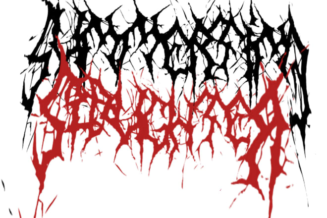 I will make you a death metal band logo