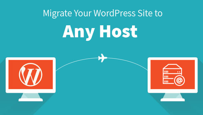 I will migrate move transfer backup host copy wordpress or site 5hrs