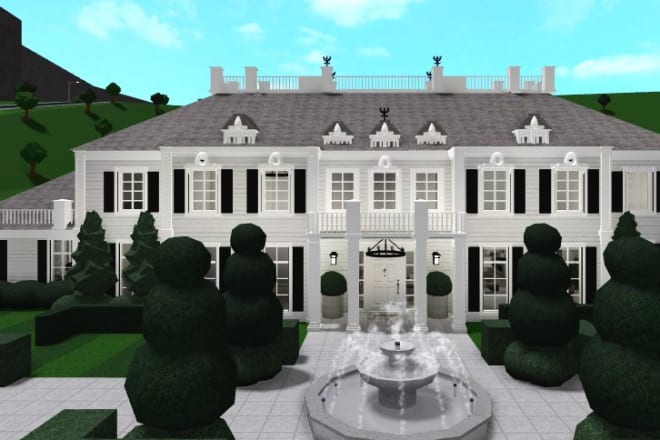 I will professionally build for you an epic house in bloxburg