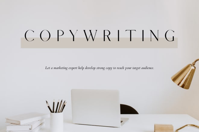 I will provide affordable professional copywriting for anything you need