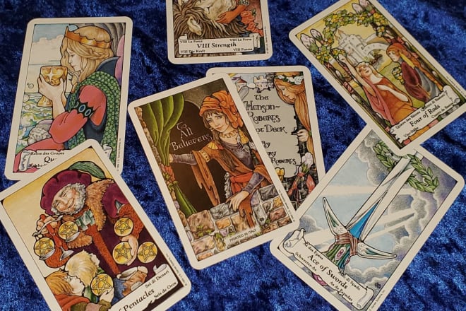 I will provide an intuitive tarot card reading