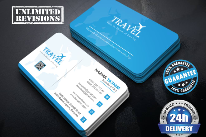 I will provide clean, professional business card design service