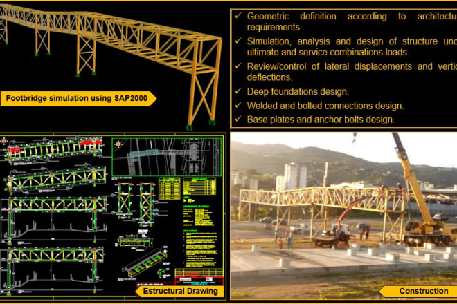 I will provide you a structural engineering solutions, calculation and drawings