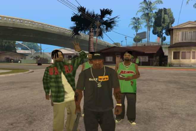 I will put your logo on a gta san andreas characters clothes